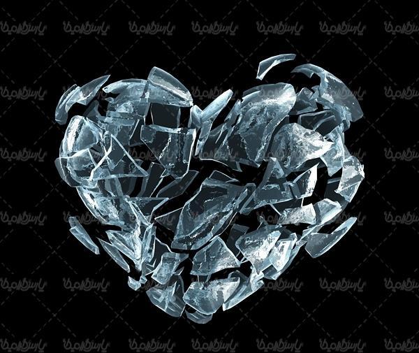 عکس قلب یخی