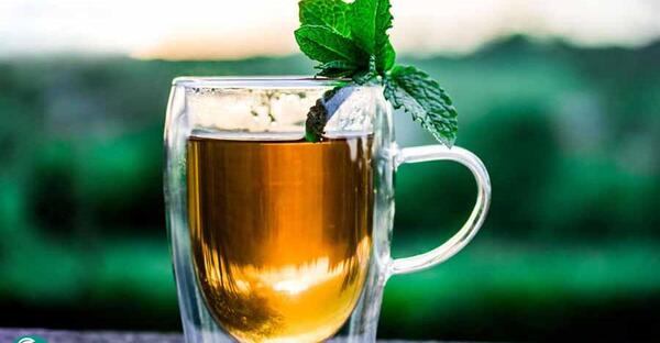 عکس چای نعناع