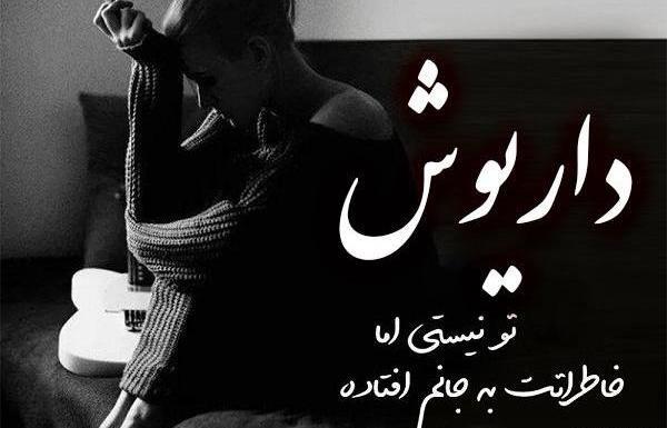 عکس نوشته داریوش غمگین
