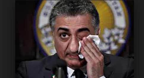 عکس گریه محمد رضا شاه