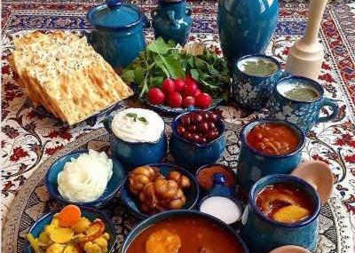 عکس آبگوشت دیزی سنگی تبریزی
