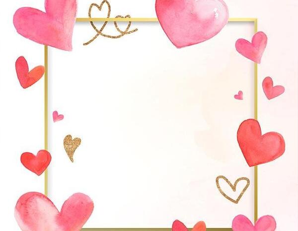 عکس ساده قلب توخالی