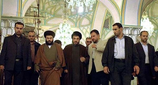 عکس سید حسن نصرالله و خامنه ای