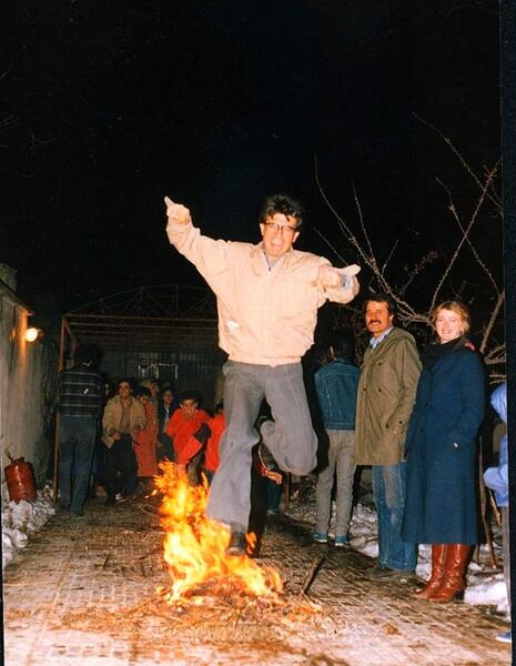 عکس بهاره رهنما چهارشنبه سوری