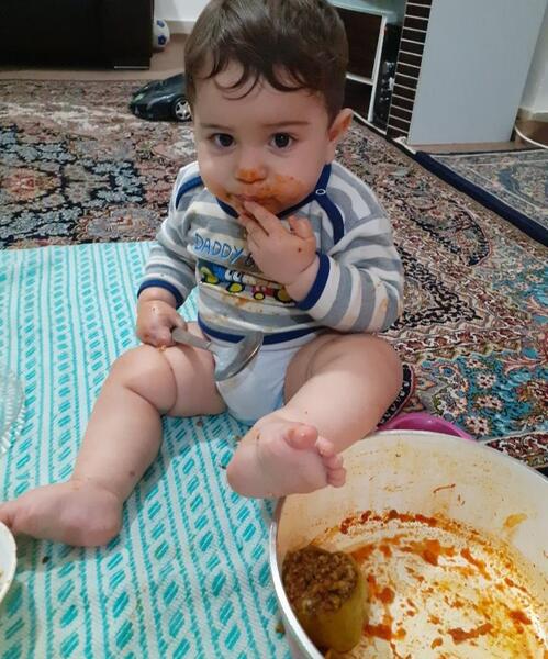 عکس بچه ی اندر