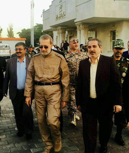 عکس پسر علی لاریجانی
