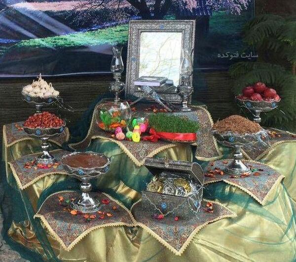 چند تا عکس از سفره هفت سین