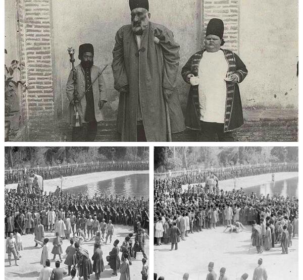 عکس پهلوان ابراهیم یزدی