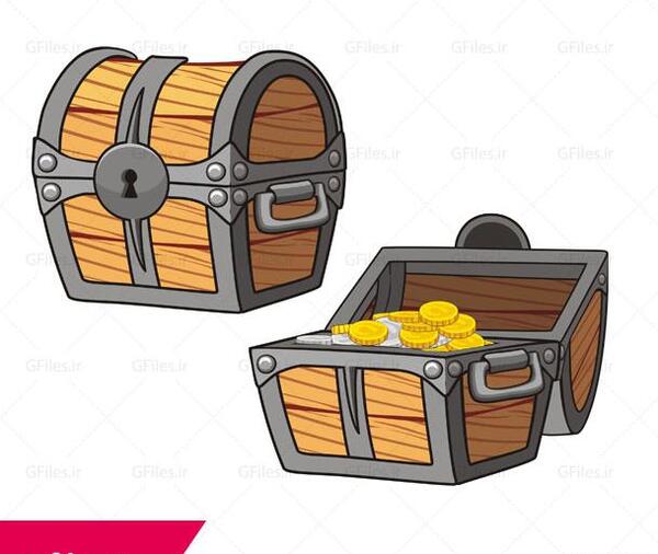 عکس کارتونی صندوقچه