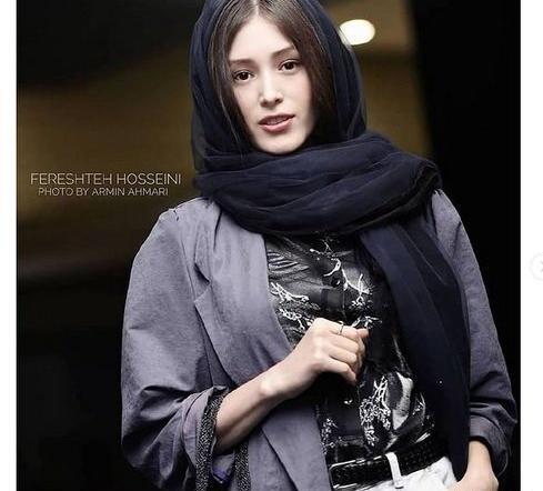 عکس فرشته حسینی در قورباغه