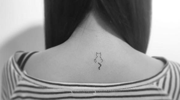 عکس تاتو مینیمال دخترانه