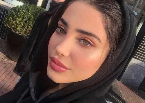 عکس دختر زیبا با چشمان عسلی