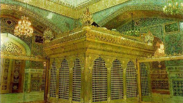 عکس ضریح امام رضا از نزدیک