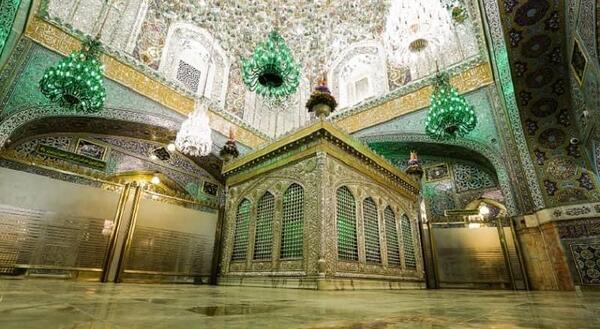 عکس ضریح امام رضا از نزدیک