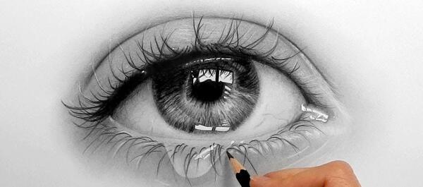 عکس سیاه قلم منظره