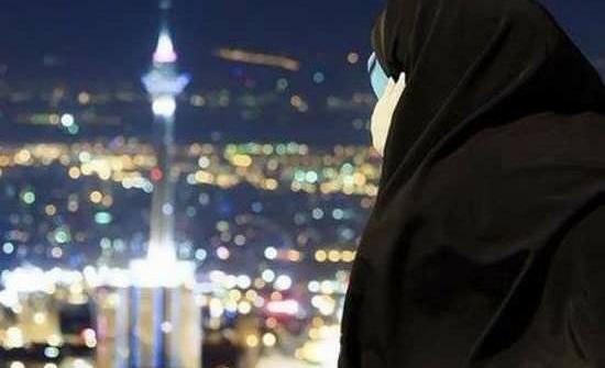 عکس دختر چادریه غمگین