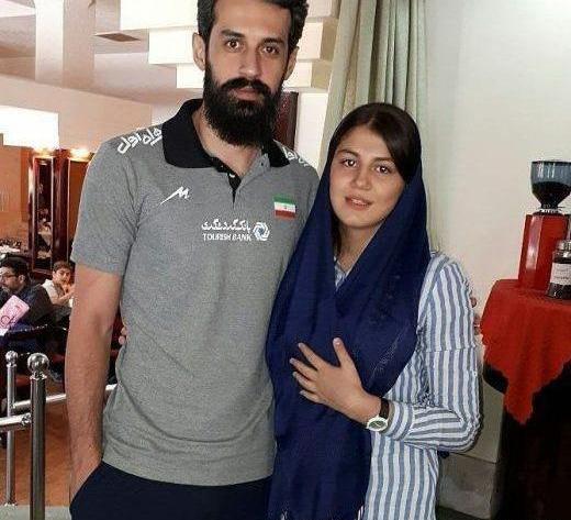عکس سعید پارسا وهمسرش