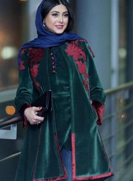 عکس مدل مانتو ازاده صمدی جدید