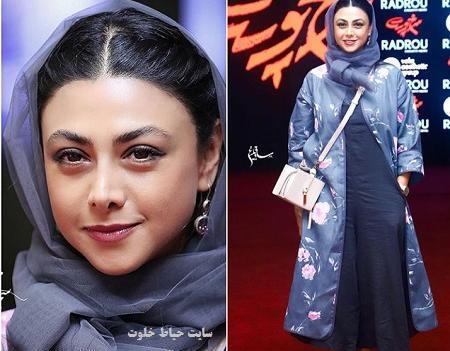 عکس مدل مانتو ازاده صمدی جدید