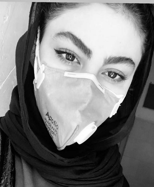 عکس دخترونه برای پروفایل با ماسک
