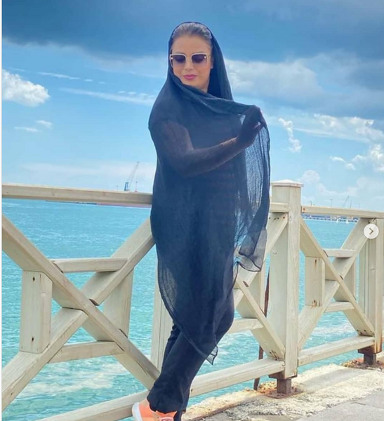 عکس جدید صبا راد در ترکیه