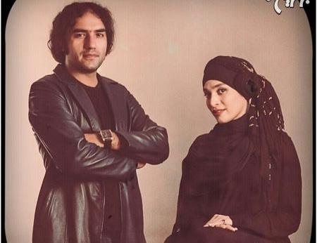 ژست عکس با حجاب دونفره