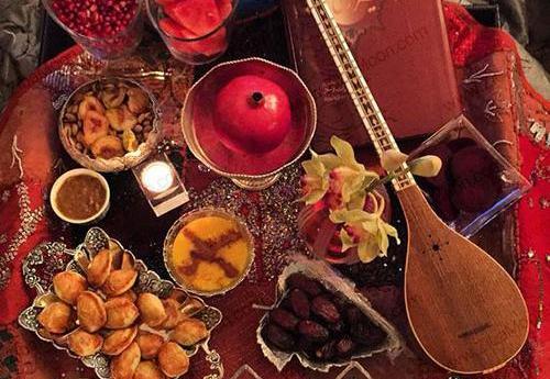 عکس ایده برای شب یلدا در فروشگاه