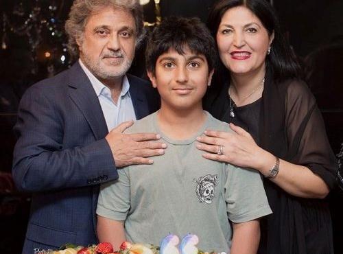 عکس خانوادگی داریوش اقبالی