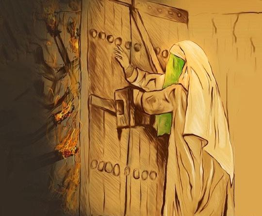 عکس ساده حضرت فاطمه
