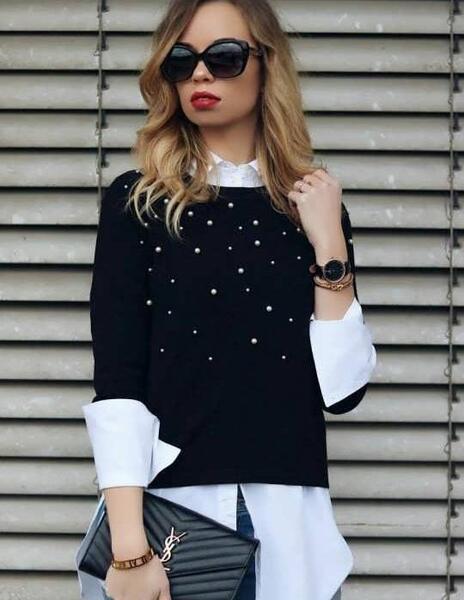 عکس ایده برای تزیین یقه لباس