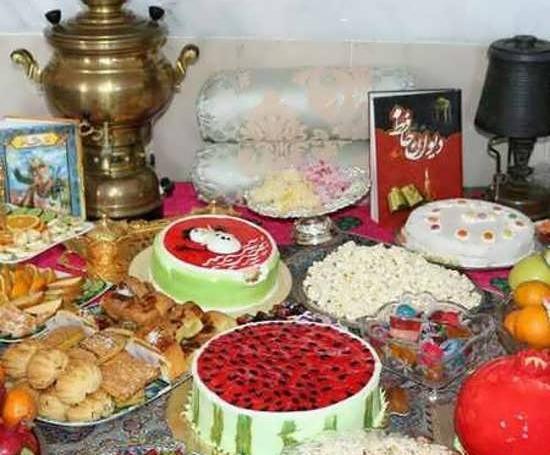 عکس ایده غذایی شب یلدا