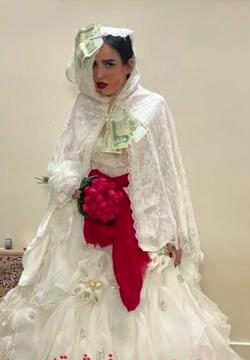 عکس عروس و داماد طنز
