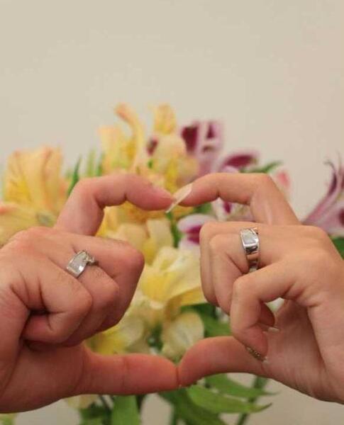 عکس حلقه عروس و داماد