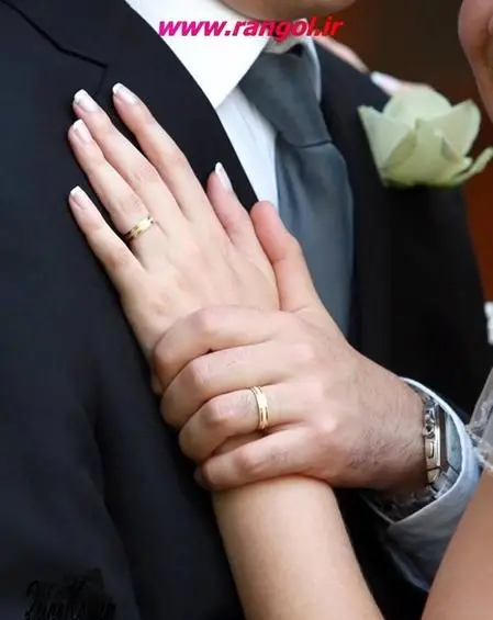 عکس حلقه عروس و داماد