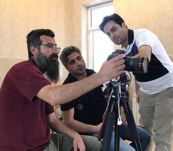 عکس امین نبی اللهی وهمسرش