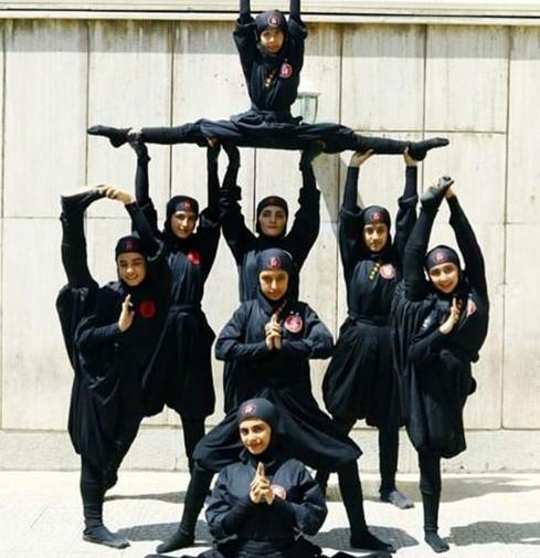 عکس دخترانه نینجا
