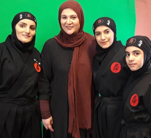 عکس دخترانه نینجا