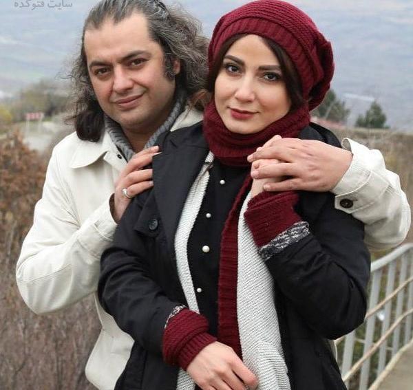 عکس سمیرا حسن پور و همسرش