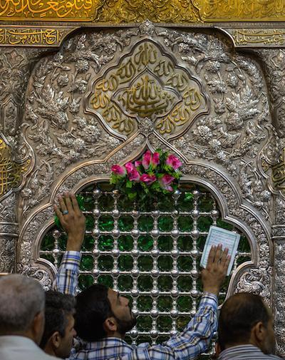 عکس جالب ضریح امام حسین