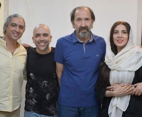 عکس داوود میرباقری و همسرش