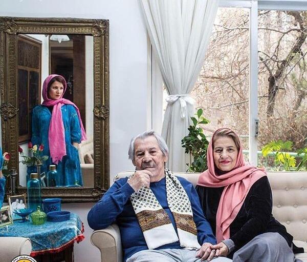 عکس داوود رستمی و همسرش