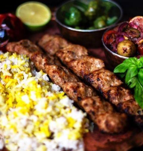 عکس زیبا از چلو کباب