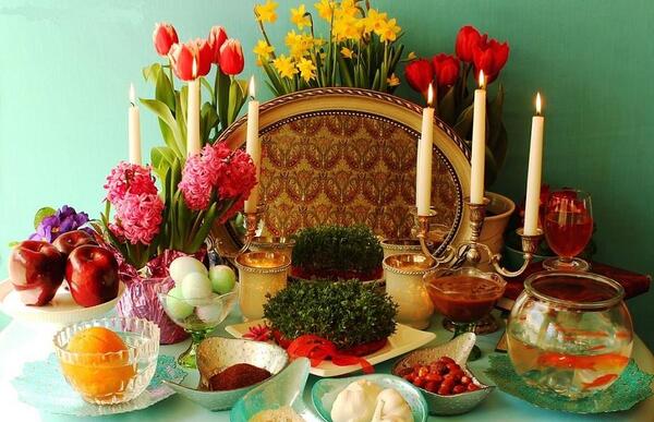 عکس ایده های خاص برای سفره هفت سین