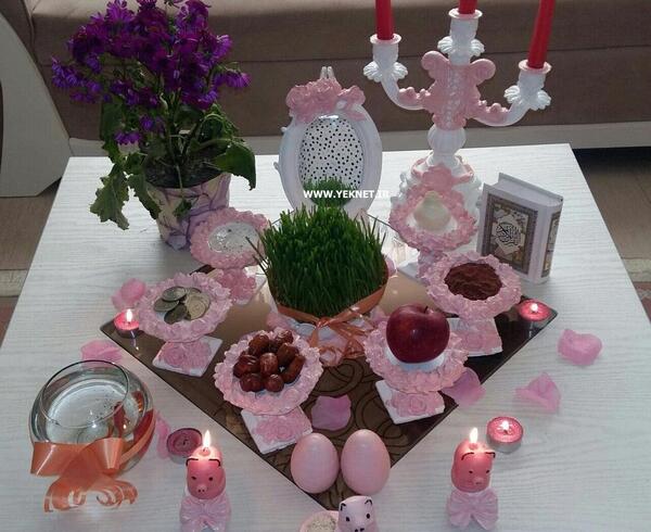 عکس ایده ی سفره هفت سین ۱۴۰۳