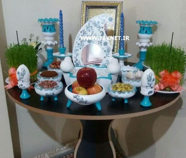 عکس ایده ی سفره هفت سین ۱۴۰۳