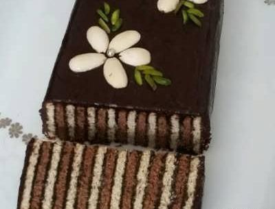 عکس کیک یخچالی ساده