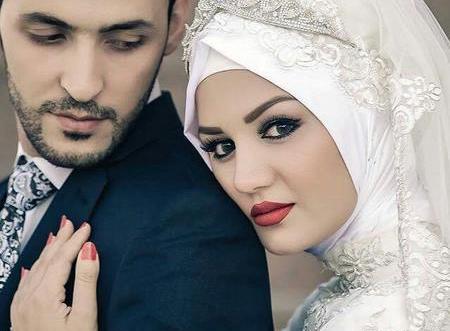 عکس عروس و داماد در حجله