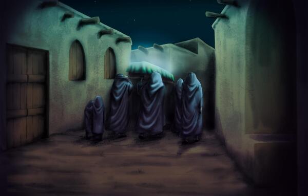 عکس امام زمان در ایام فاطمیه