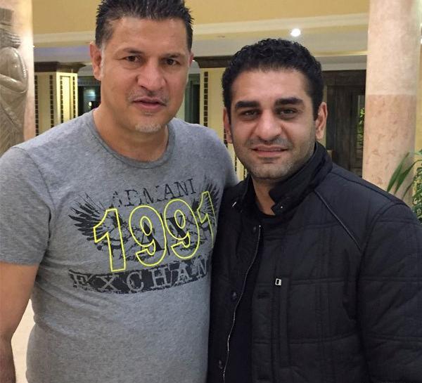 عکس پوریا تابان و همسرش
