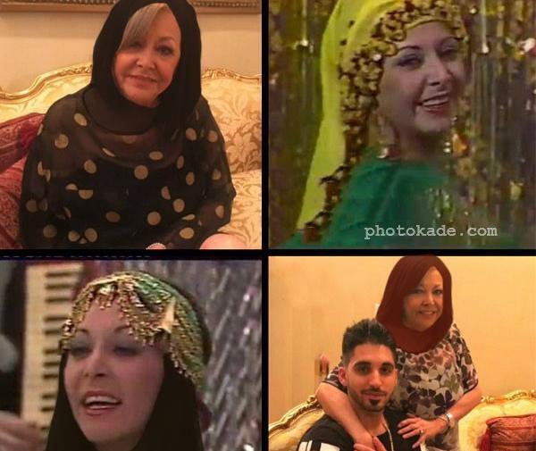 عکس جواد رفیعی همسر جمیله رقاص